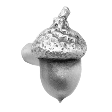 Acorn Mfg 1-5/8 Long Solid Pewter Knob - Antique Pewter APNPP